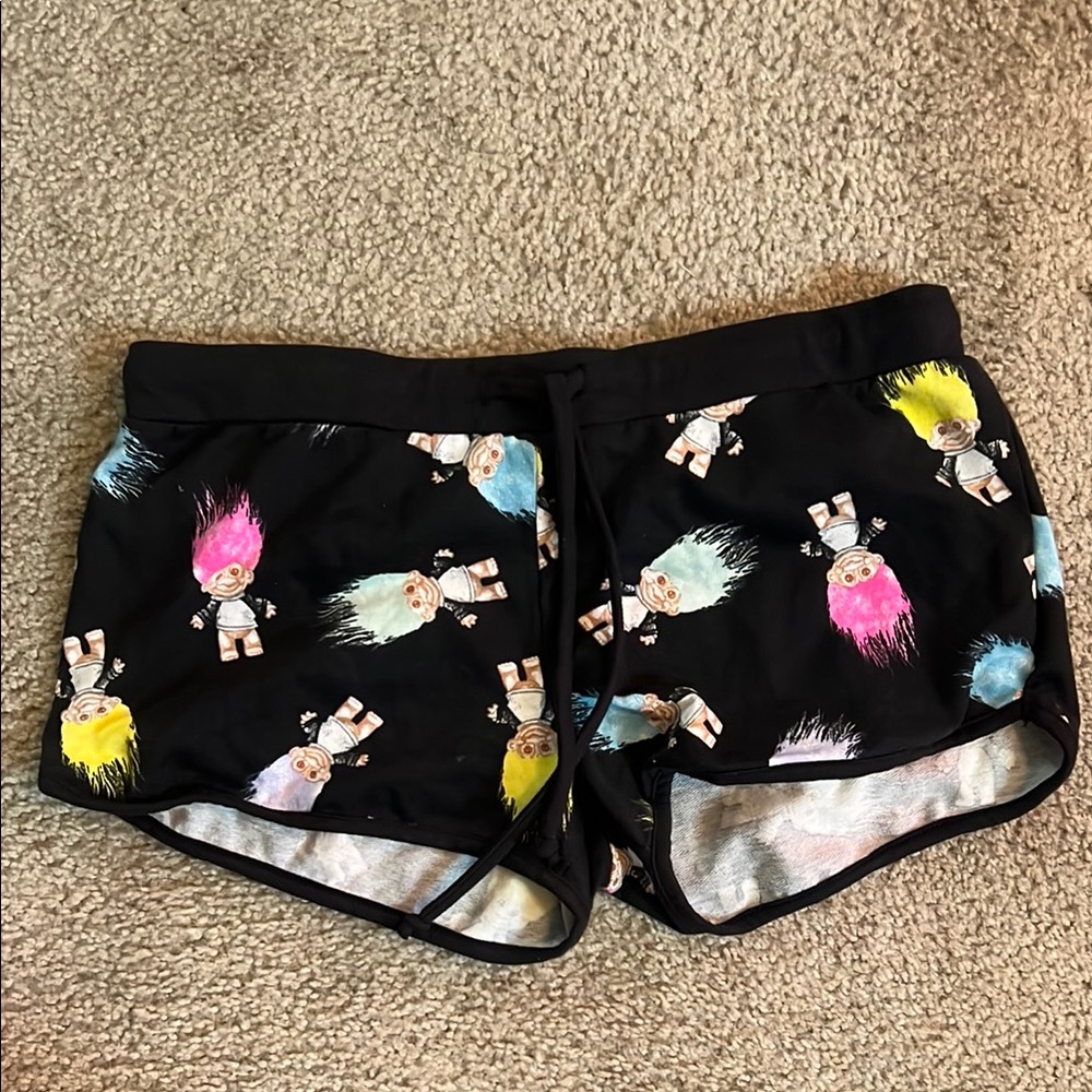 Troll doll shorts